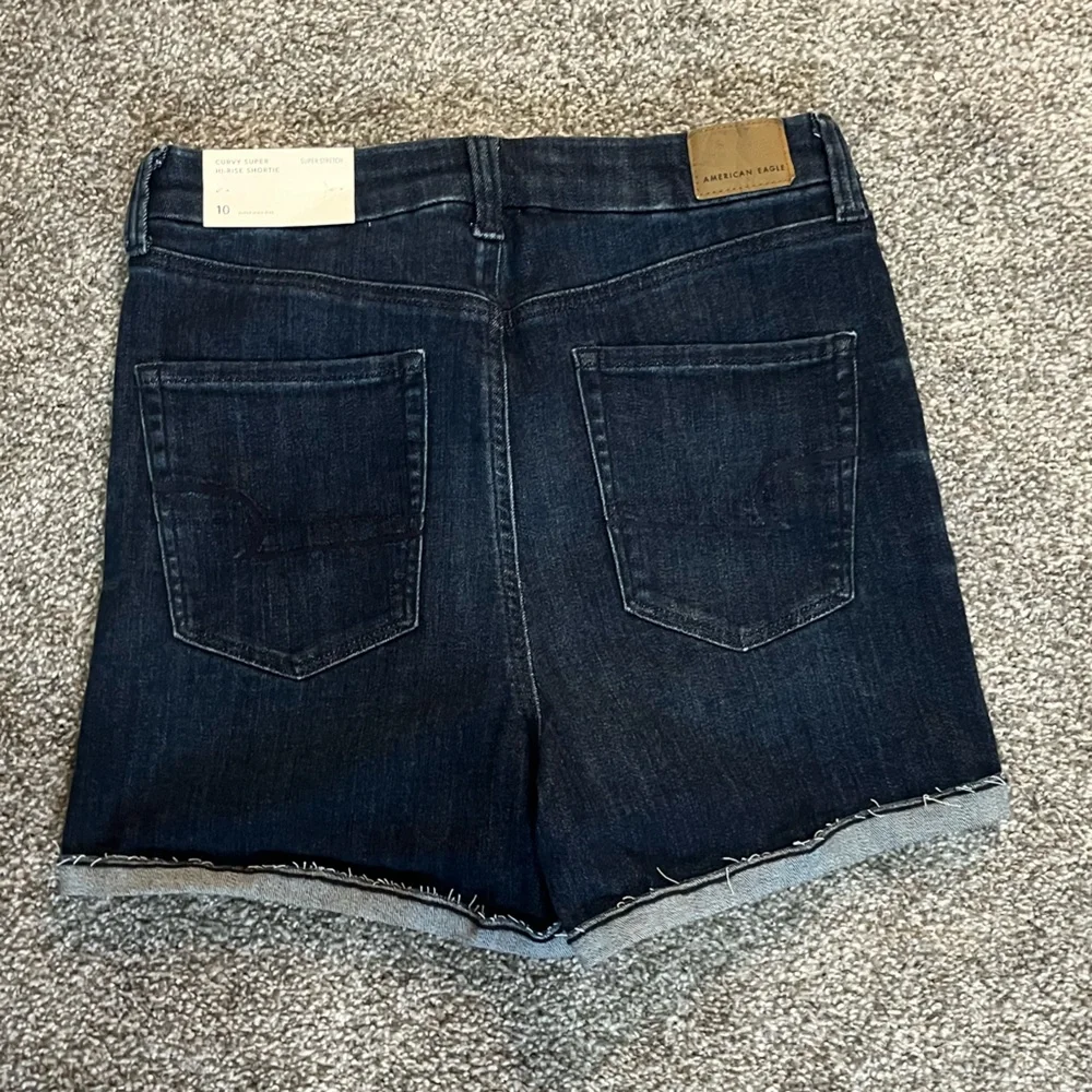 American Eagle Curvy Super Hi-Rise Shortie NWT - Picture 2 of 4